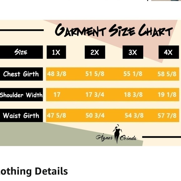 agnes Orinda Long Sleeve Ruffle Front 4X NWT - Picture 9 of 9